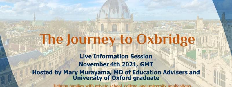 The Journey to Oxbridge